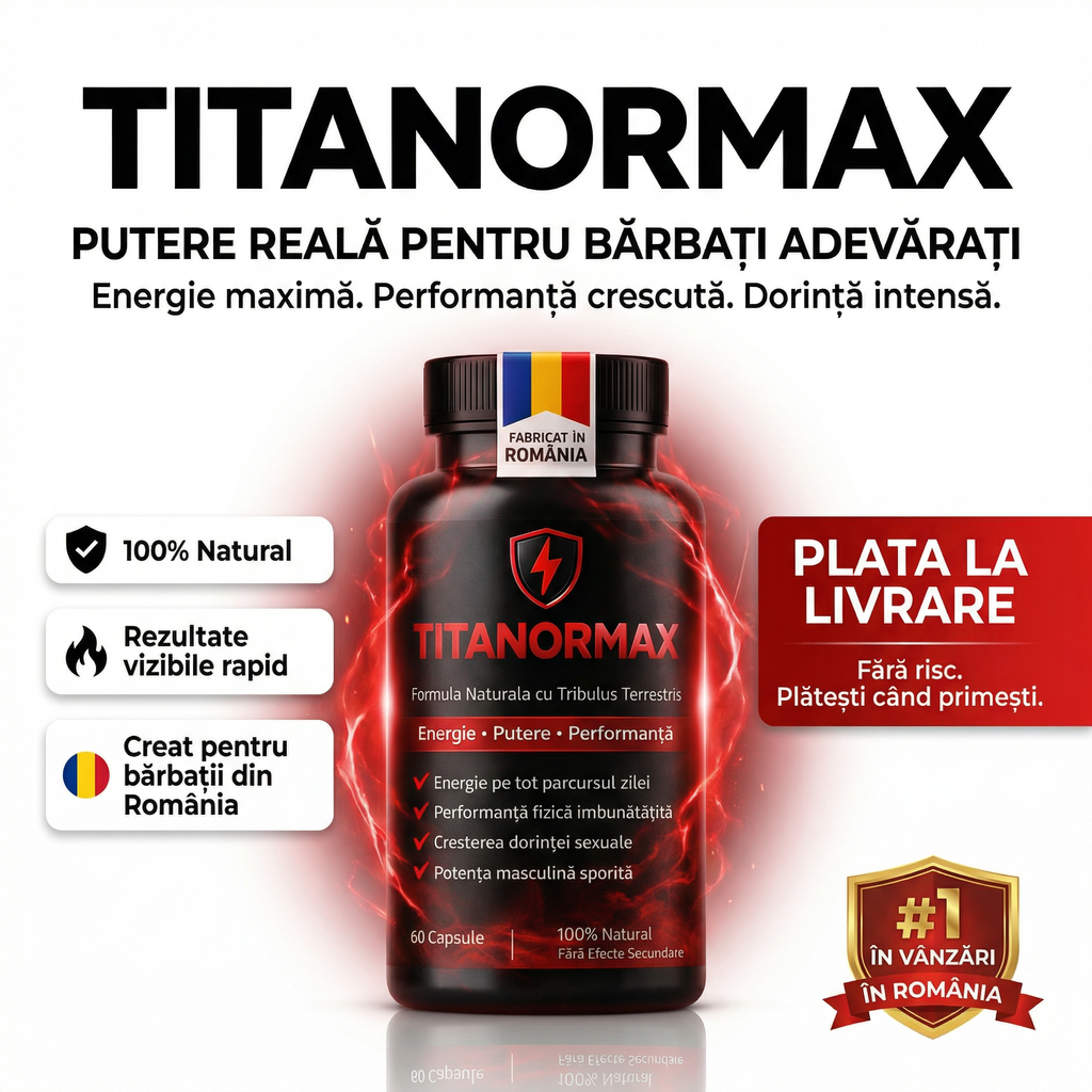 TitanorMax — Energie Masculină, Putere și Dorință Fără Compromisuri